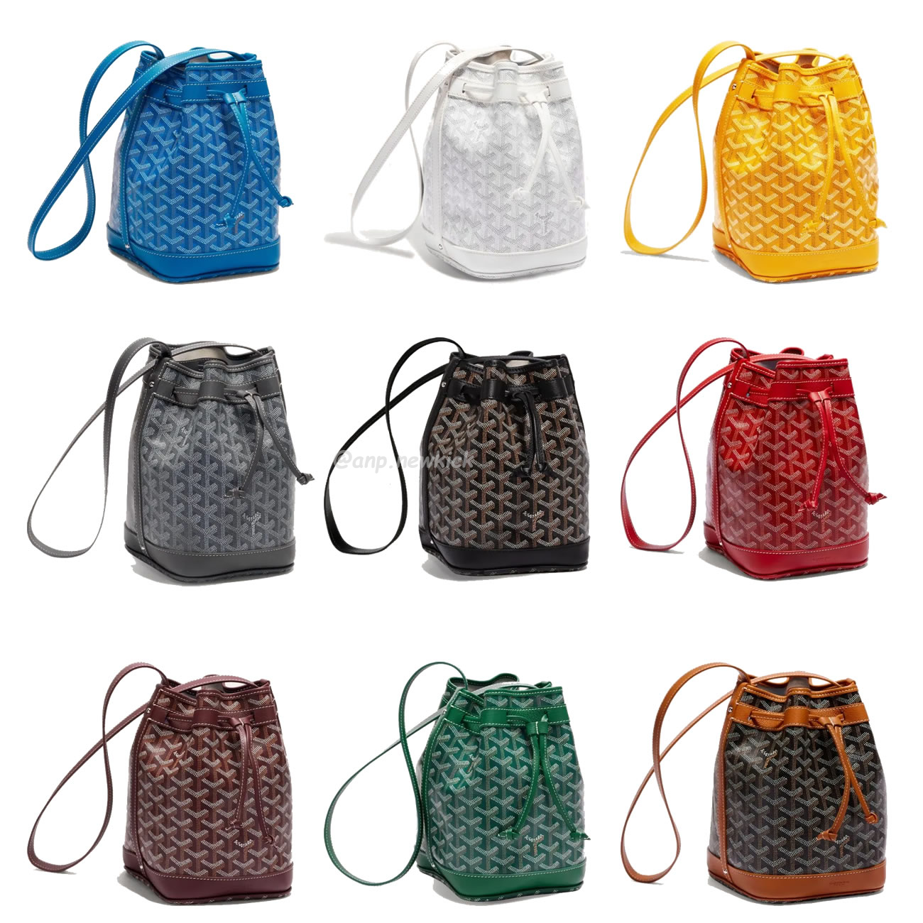 Goyard Petit Flot Bucket Bag 23 Cm X 14.5 Cm X 17 Cm (1) - newkick.vip